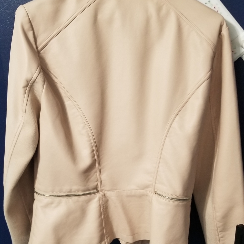 Pink Leather Jacket - Picture 2 of 2